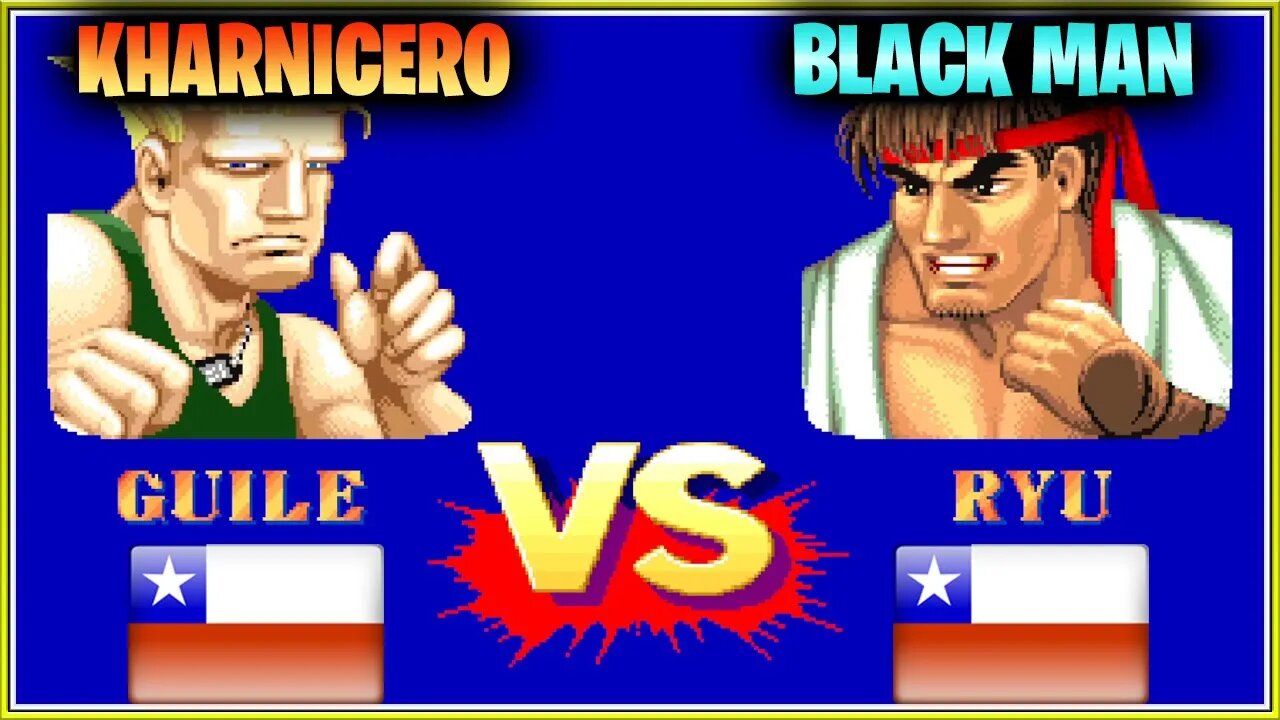 Street Fighter II': Champion Edition (KHARNICERO Vs. BLACK MAN) [Chile Vs. Chile]