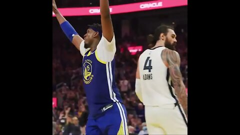 Dray with a Ball Movement then Looney finish it with a slam