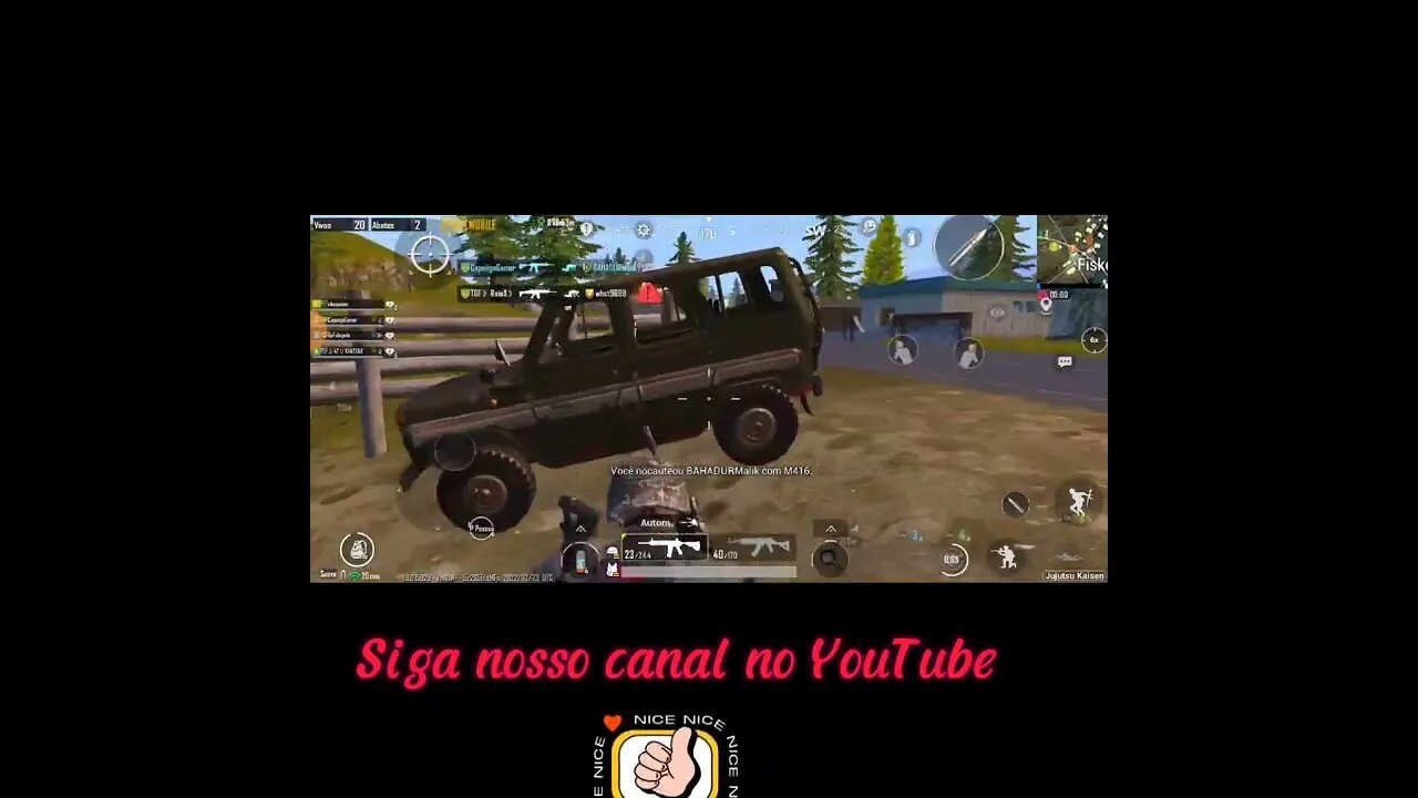Pubg mobile. Siga nosso canal no You-Tube. Obrigado
