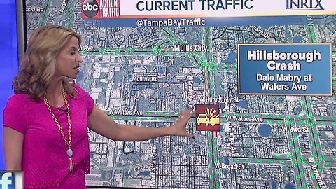 Serious crash closes portion of Dale Mabry Highway in Tampa