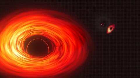 NASA Animation Sizes Up the Biggest Black Holes