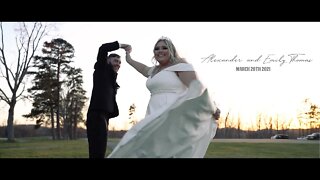 Alexander and Emily Thomas Wedding story