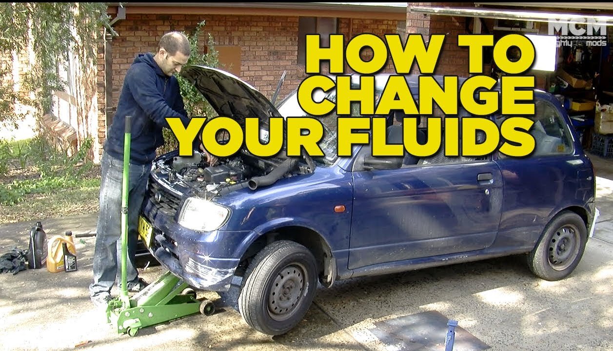 How To Change Your Cars Fluids