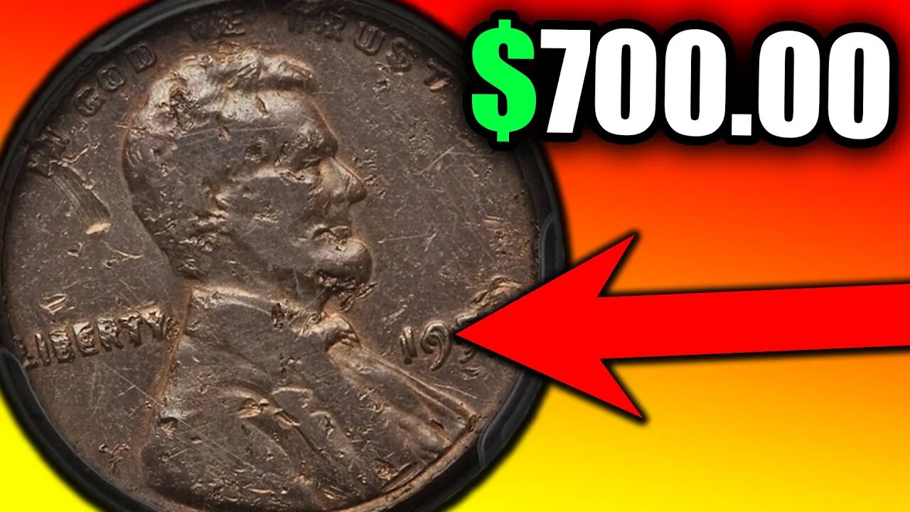 DAMAGED Penny Sells at Auction for A LOT of MONEY!! Rare Pennies from Bank Rolls?