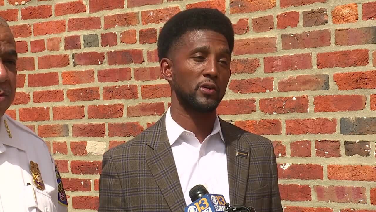 Mayor Scott addresses Baltimore gun violence