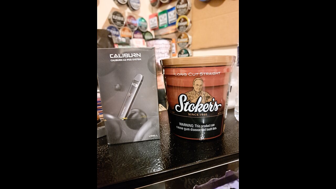 Caliburn Refillable Vape Device and Stoker's Long Cut Straight Tub unboxing