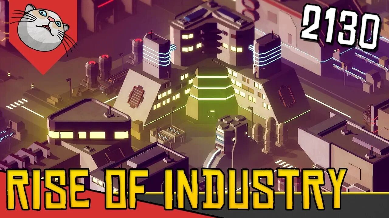 Capitalismo no Futuro APOCALIPTICO- Rise of Industry 2130 [Conhecendo Jogo Gameplay Português PTBR]