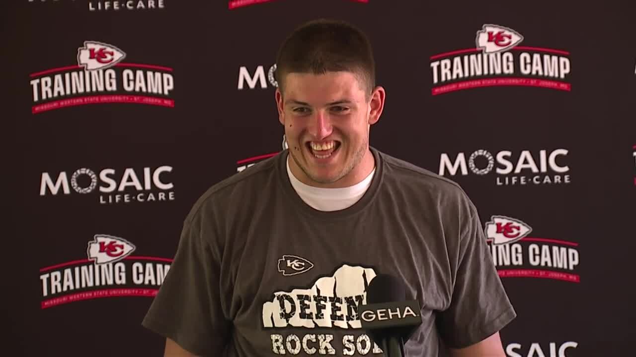 Chiefs DE George Karlaftis: Veteran DL stepping up in Chris Jones' absence