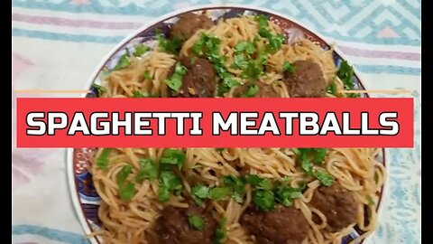 Spaghetti Meatball Recipe | Spaghetti and Meatballs