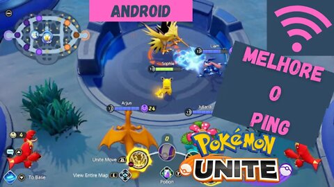 COMO MELHORAR O PING NO POKÉMON UNITE