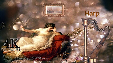 4K || 3000 BCE Royal Harp Music || Beautiful Relaxing Harp Music || Relaxing Music