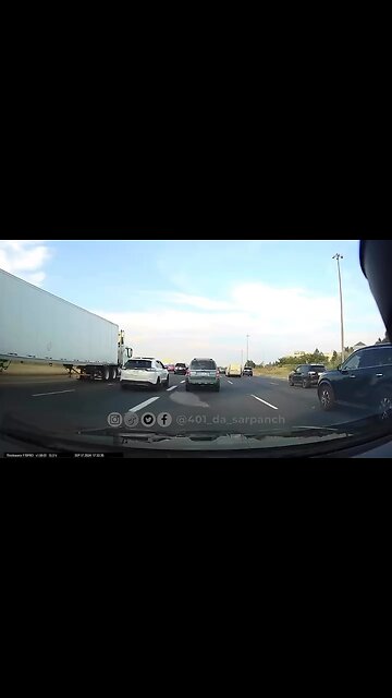 Road Rage On Highway 401