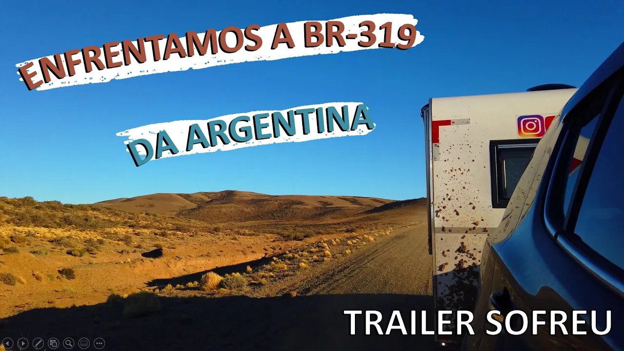 Um Dia em El Chalten | E o Rípio da Ruta 40 Deixou Algumas Marcas no Trailer