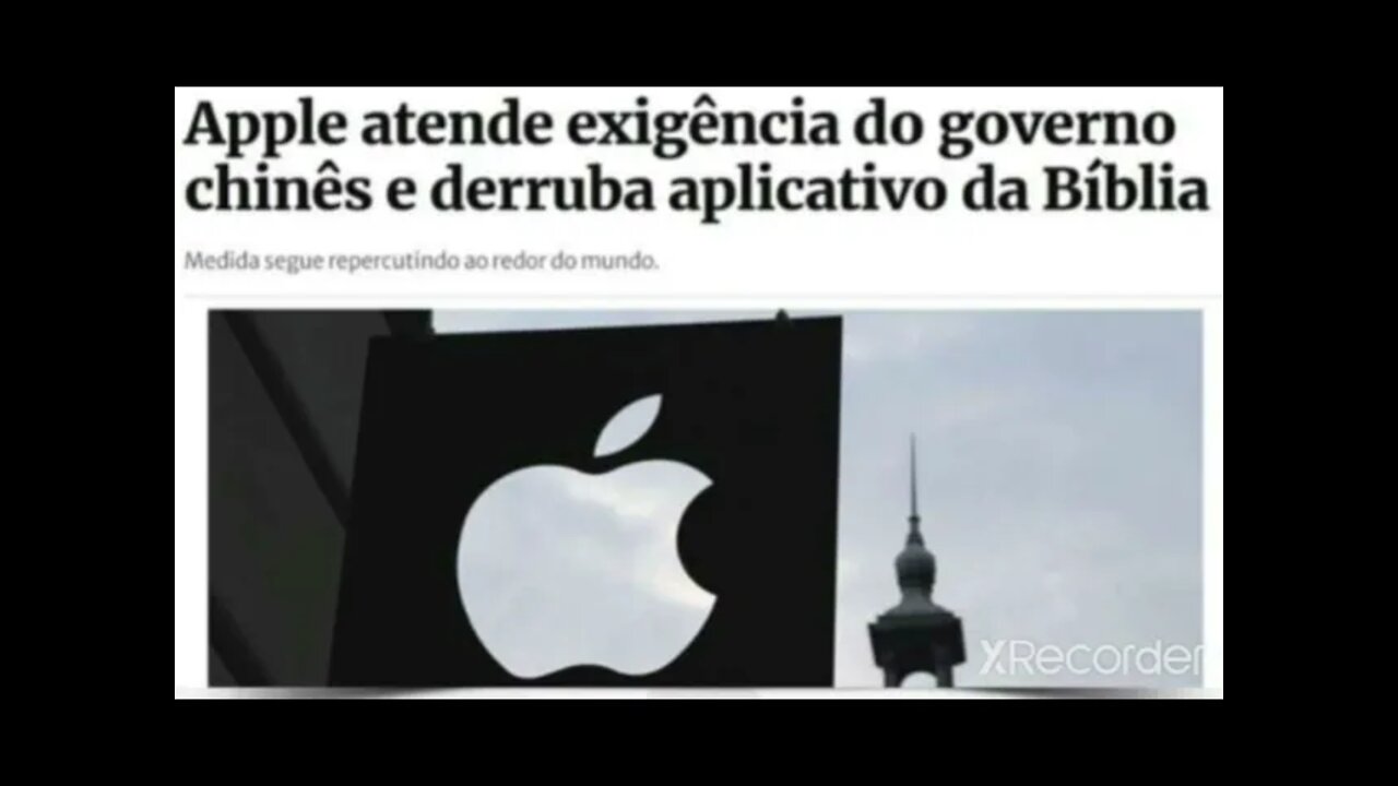 Apple derruba app de bíblia sagrada por exigência do governo chinês