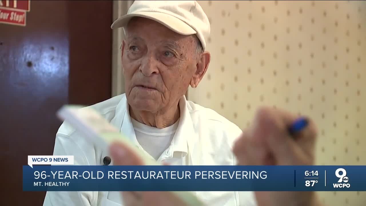 96-year-old Mt. Healthy restaurant owner still works 12-hour shifts every day