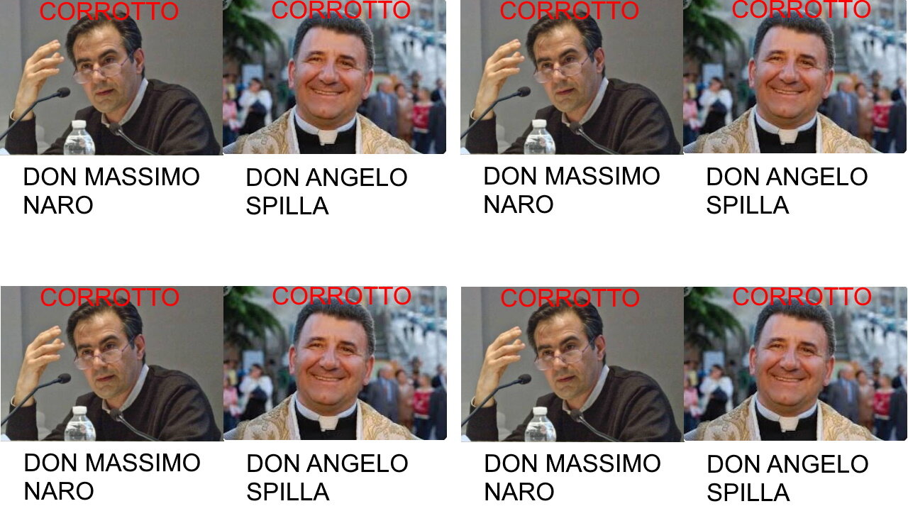 Don Massimo Naro che consiglia e sollecita la querela