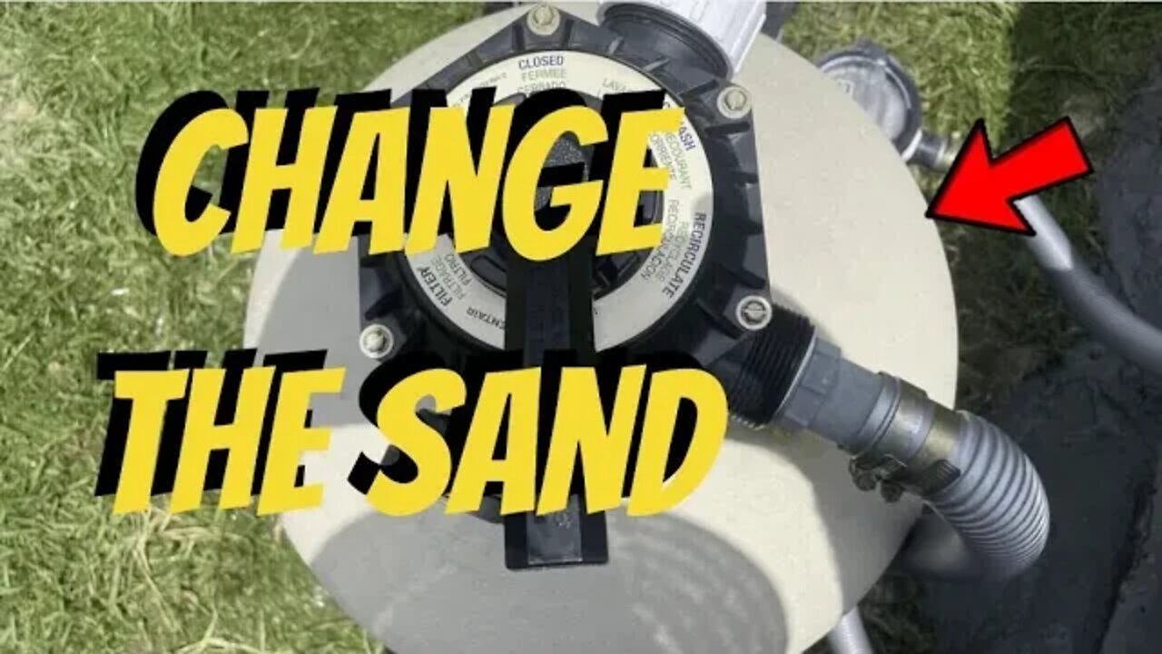 How to Easily Change Old Sand in a Pool Filter System for a Better Pool