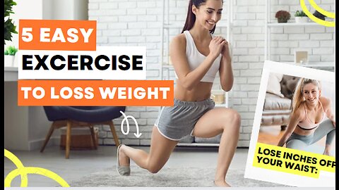 15 EASY EXERCISES TO LOSE INCHES OFF YOUR WAIST: BELLY FAT WORKOUT