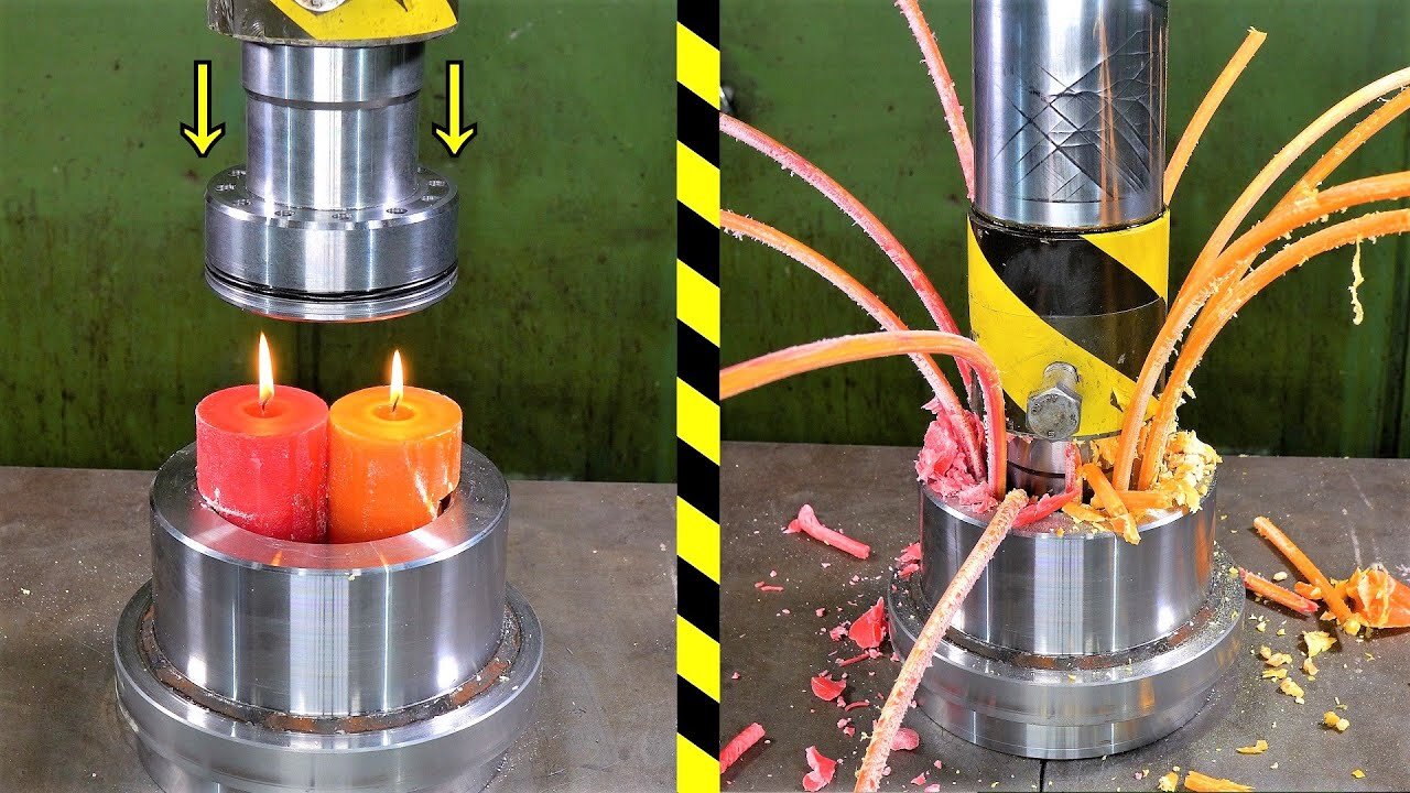 Worms under Pressure Satisfying Hydraulic Press Highlights