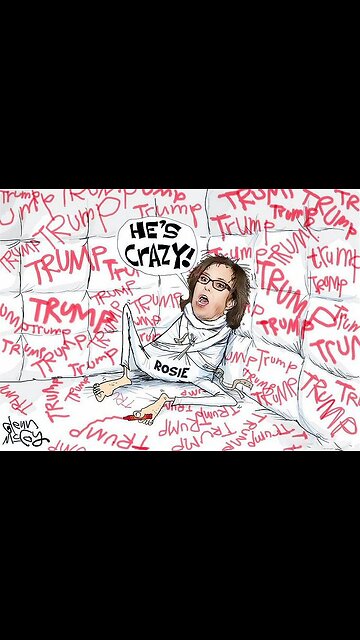 President Trump has absolutely broken Rosie O'Donnell 💬She's about to crack