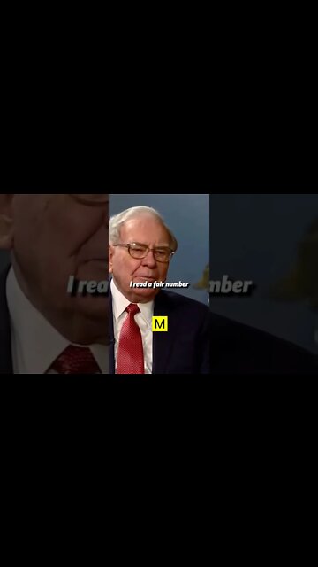 Warren Buffet says read, read, and read! #warrembuffet #inspirationalvideo Dare To Inspire