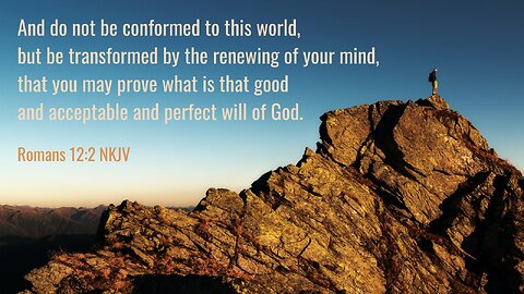 I Quit Being Busy Romans 12 Verse 2