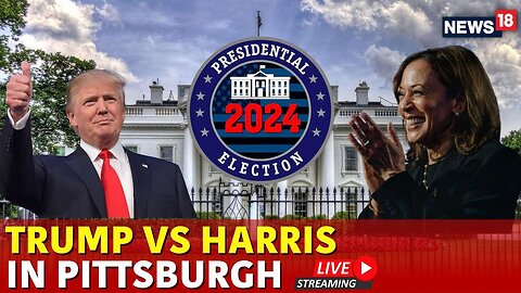 Trump LIVE | Trump Last Rally In Pittsburgh Live | US Election Poll Results 2024 | Trump Speech Live