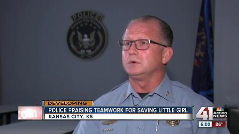 KCK police chief praises teamwork that brought girl home