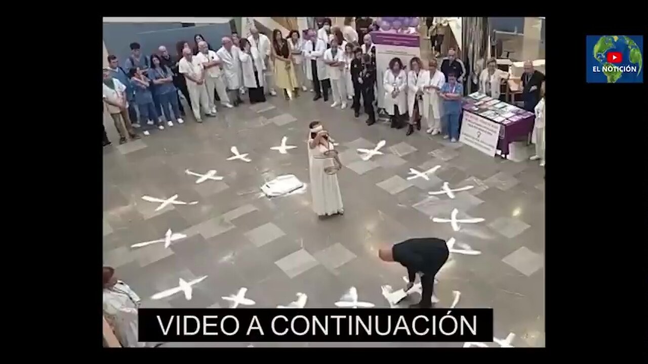 Ritual en Hospital de Andalucía, España (dic.2022)