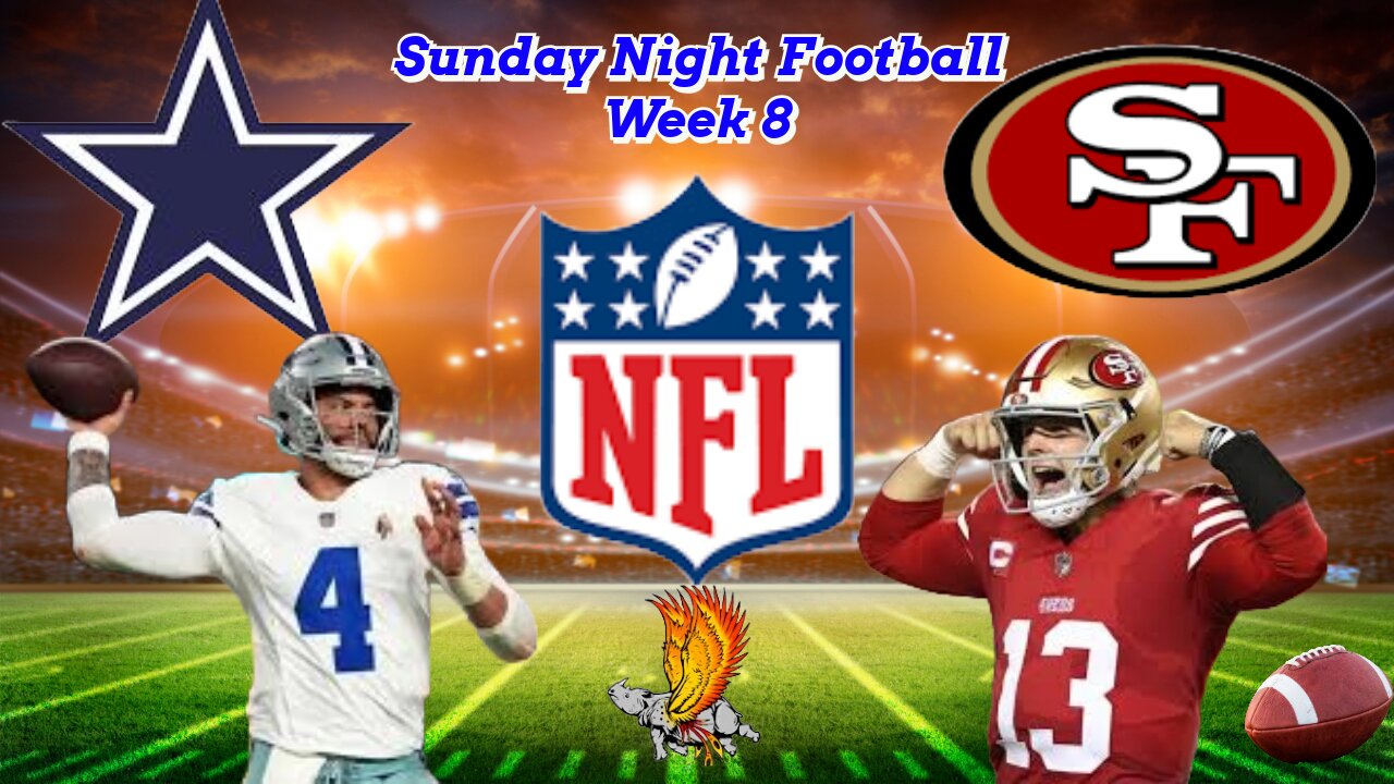 Dallas Cowboys Vs San Francisco 49ers: NFL Week 8 Watch Party and Play by Play