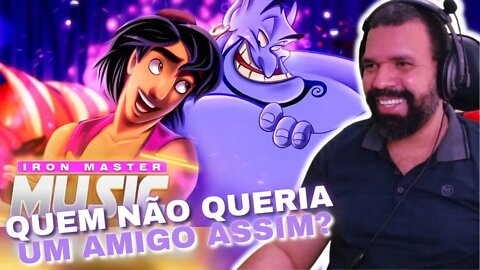 REAGINDO A Amigo Assim | Aladdin e Gênio | Iron Master