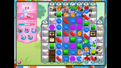 Candy Crush Level 3804 Talkthrough, 25 Moves 0 Boosters