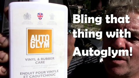 Using Autoglym Vinyl and Rubber care to bling an engine bay!