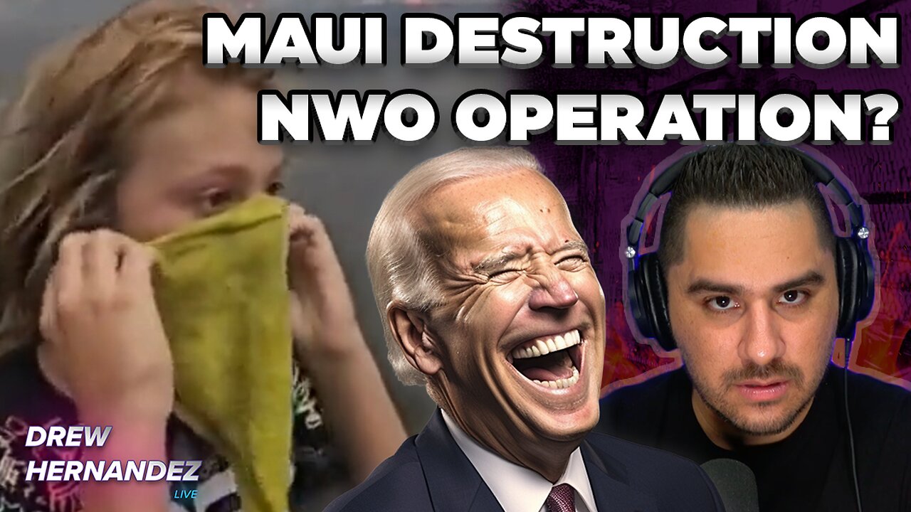 BIDEN LEAVES MAUI TO DIE!