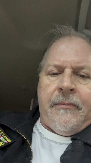 Tom Trefts on the road in East Palestine, Ohio 02/16/2023