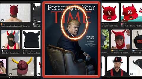 Time Magazine Plays the Devil-horns Card with Trump