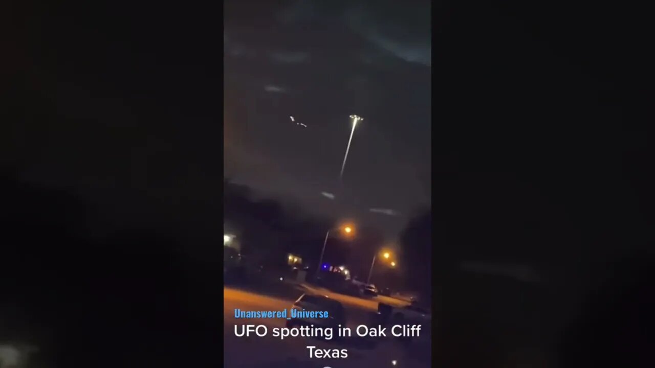 UFO in Texas #nightgod #shorts