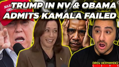 TRUMP RALLY RENO NV & OBAMA ADMITS KAMALA IS FAILING