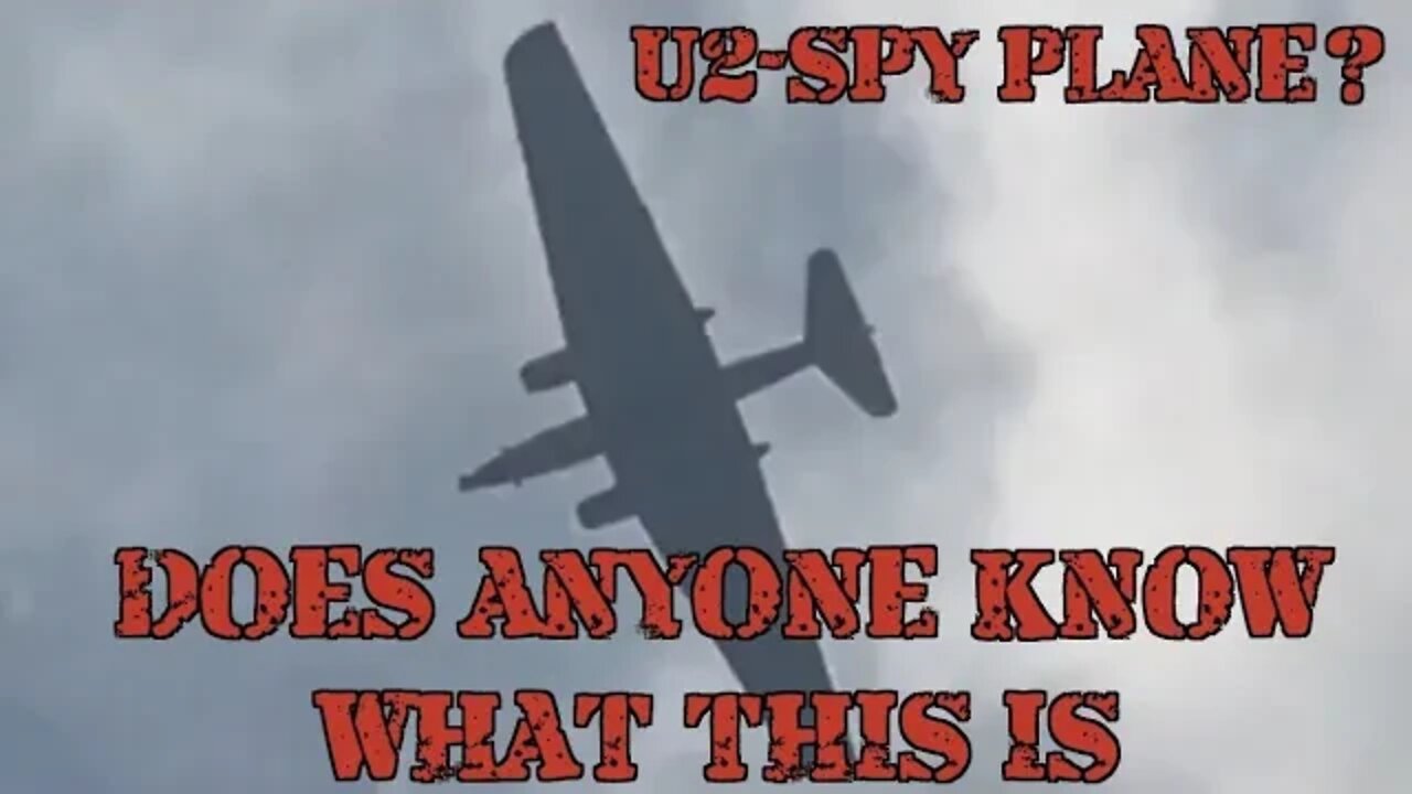 Is This the Lockheed Martian U2 Spy plane Filmed over NASA Houston space center what is this?￼