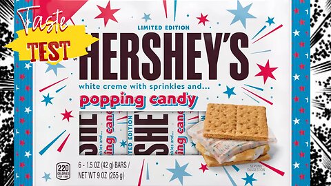 Hershey's Pop Rocks Taste Test