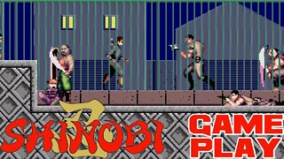 🎮👾🕹 Shinobi - Sega Genesis Gameplay 🕹👾🎮 😎Benjamillion