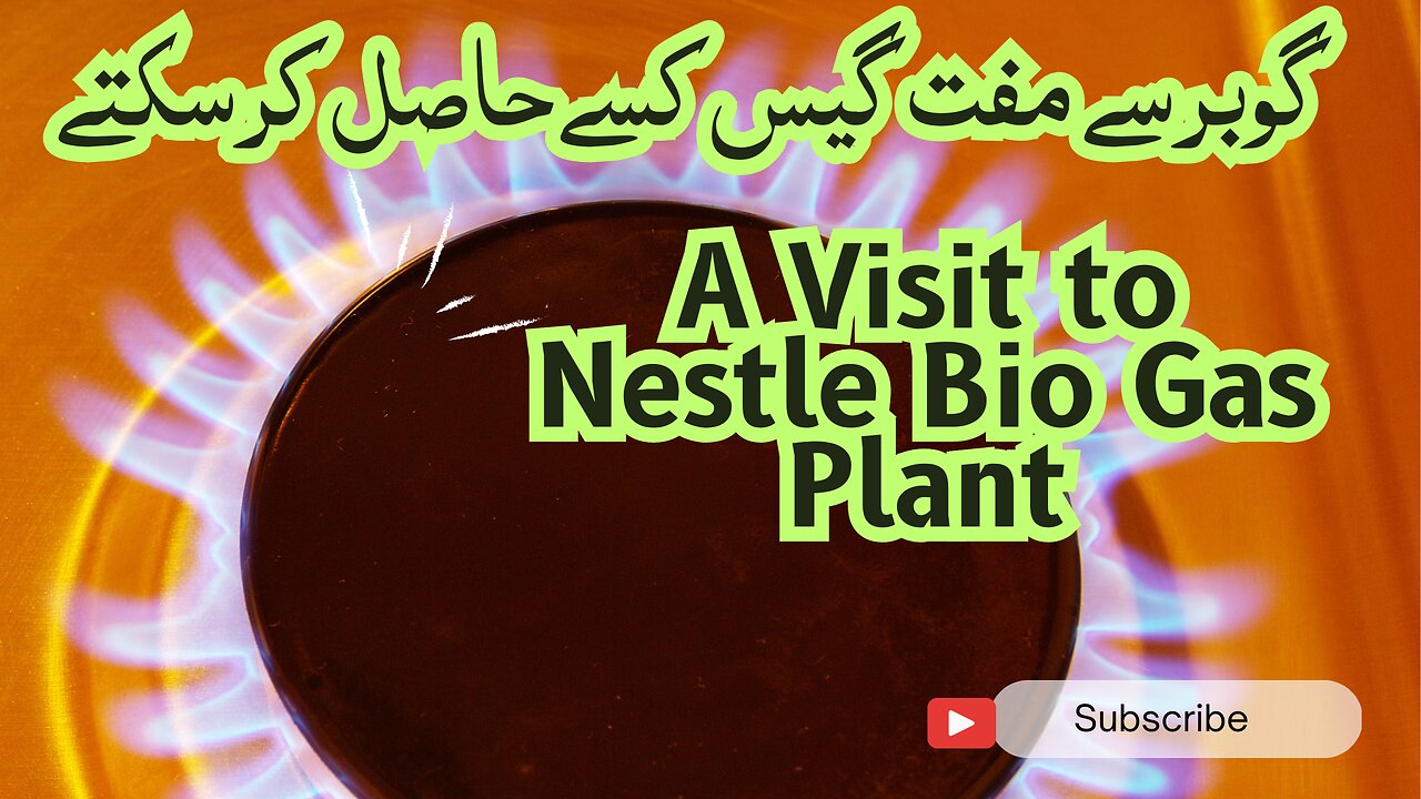 bio gas plan visit nestle pakistan hafizabad