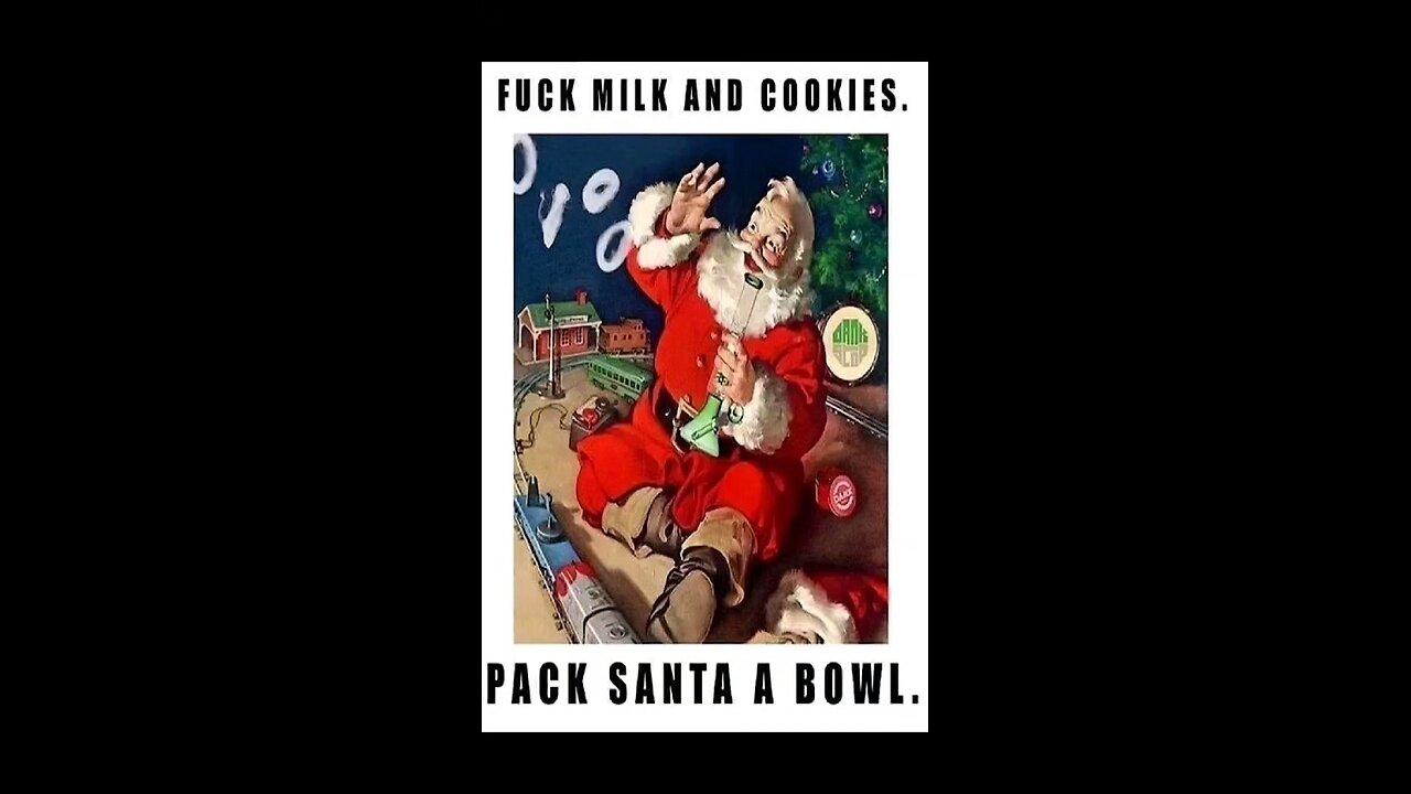 how Santa delivers everywhere in the world and he told them cookies 🍪 😂😆