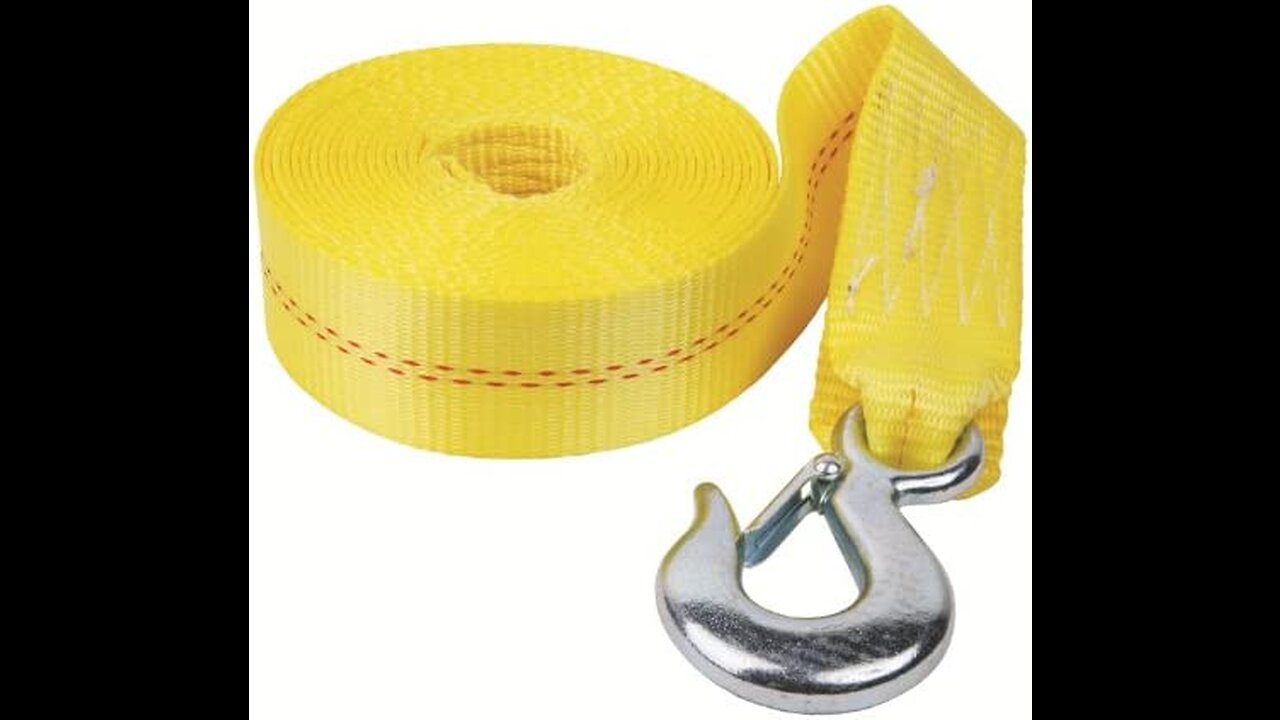 Review Fulton WS20HD0600 Heavy Duty Trailer Winch Strap with Hook 2" x 20'