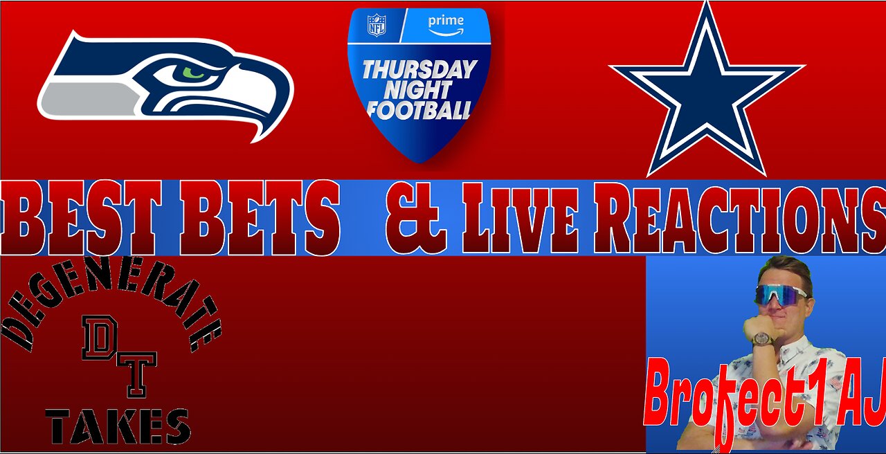 TNF LIVE REACTIONS! Seahawks @ Cowboys