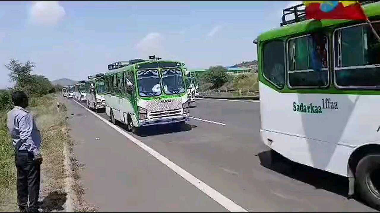 breaking news over 300 buys oromo special forces heading to amhara region to fight with fano
