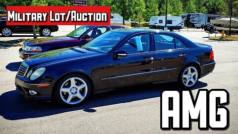 Mercedes E350 AMG Package And Military Auction Lot