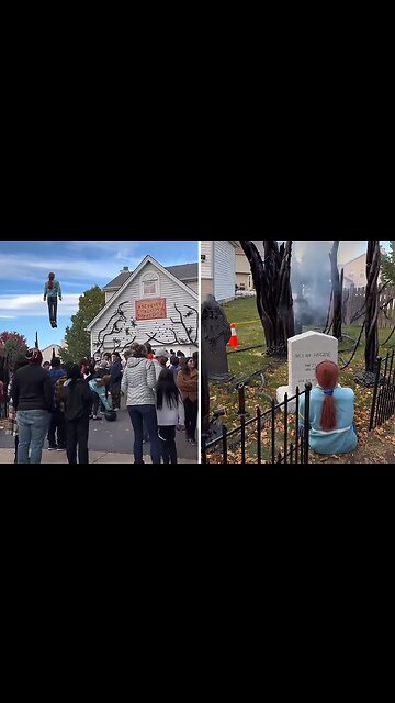 Insane 'Stranger Things' Halloween Display In Plainfield Home