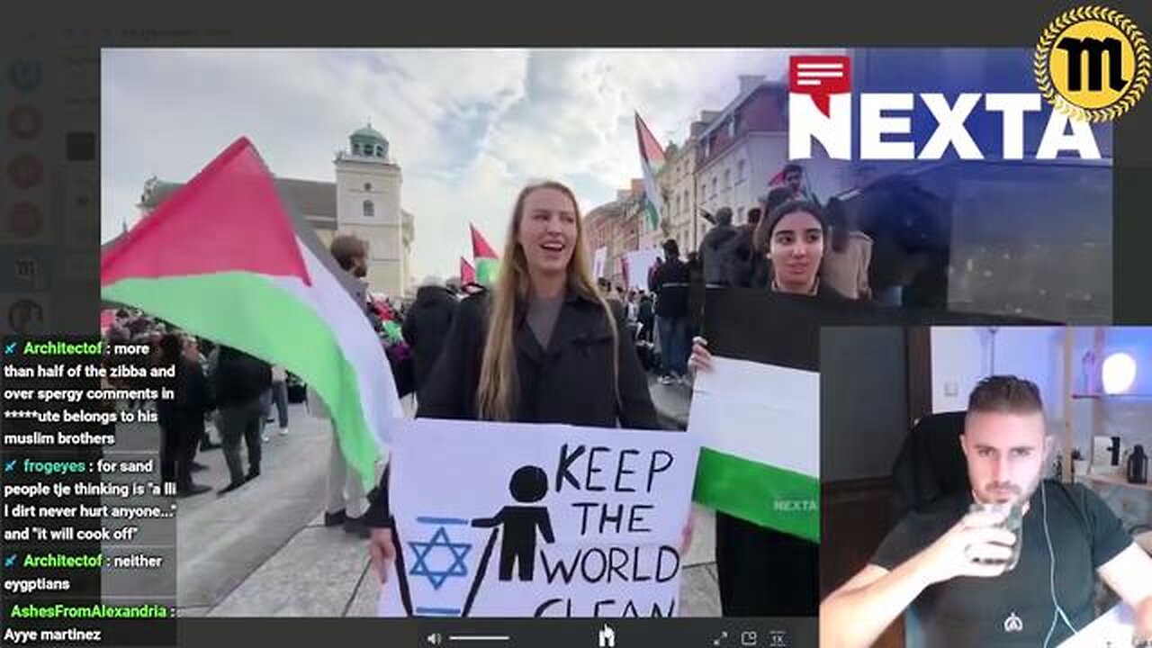 (mirror) Groypers go full Brown Town, Palestine protests look like BLM 2.0 --- Martinez Politix
