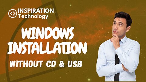 windows10 install without usb or cd || windows 10 installation